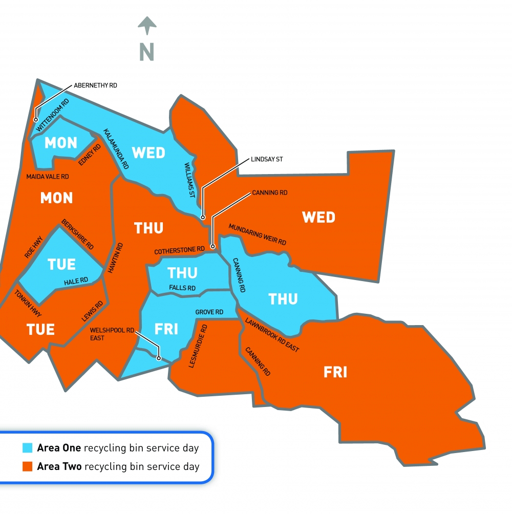 Kalamunda Area zone map 2017